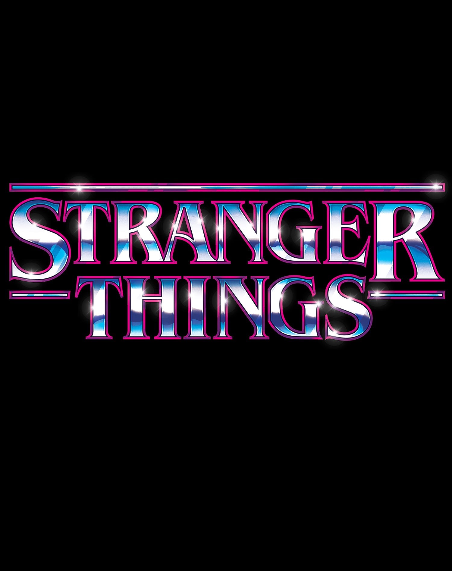 Stranger Things Logo Metal Sweatshirt