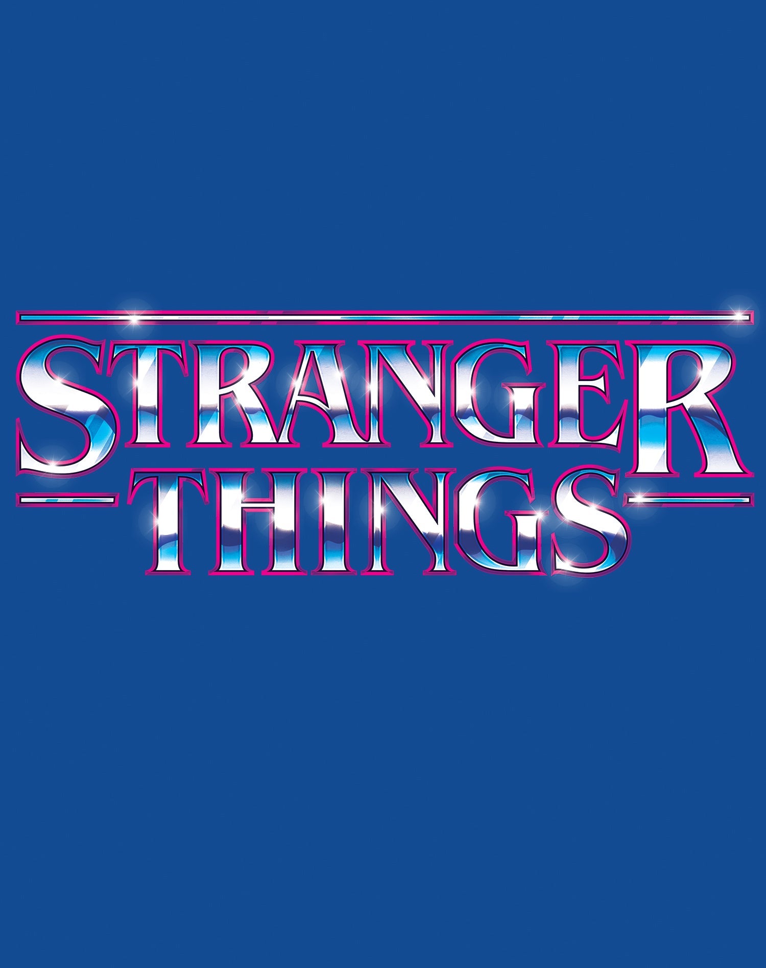 Stranger Things Logo Metal Women's T-Shirt