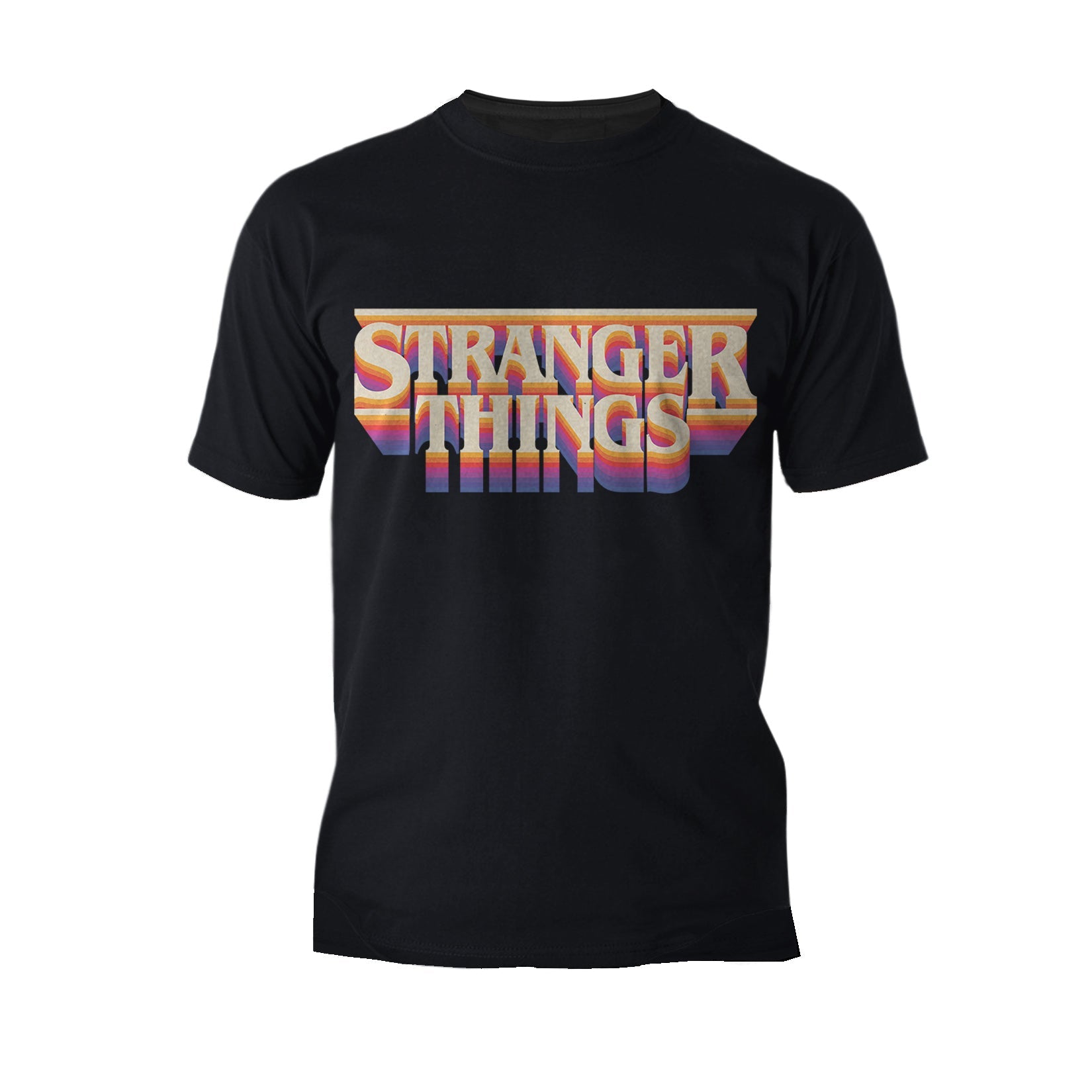 Stranger Things Logo Retro Trip Men's T-shirt