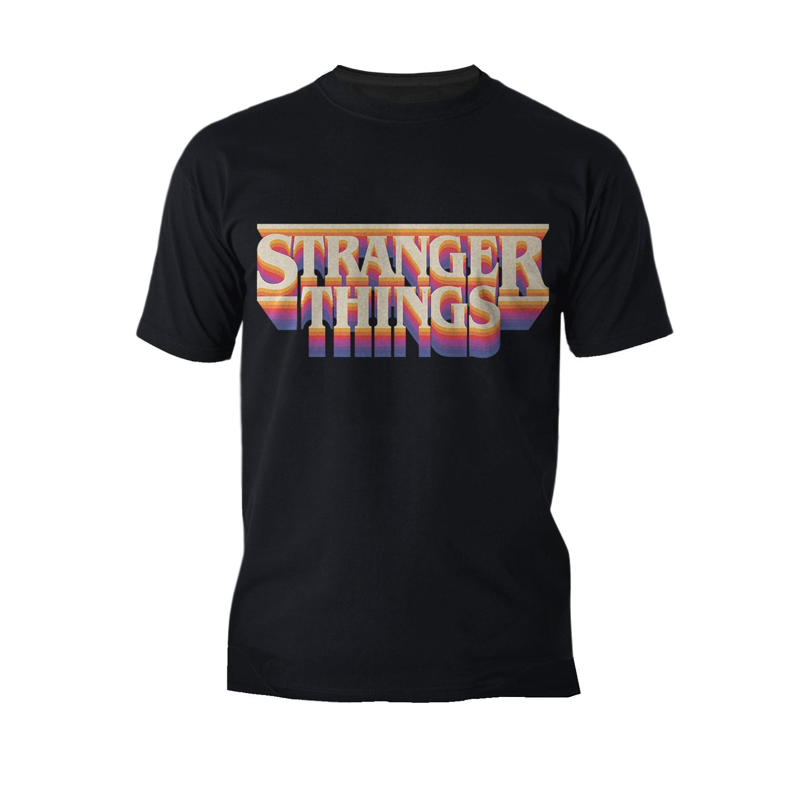 Stranger Things Logo Retro Trip Men's T-shirt