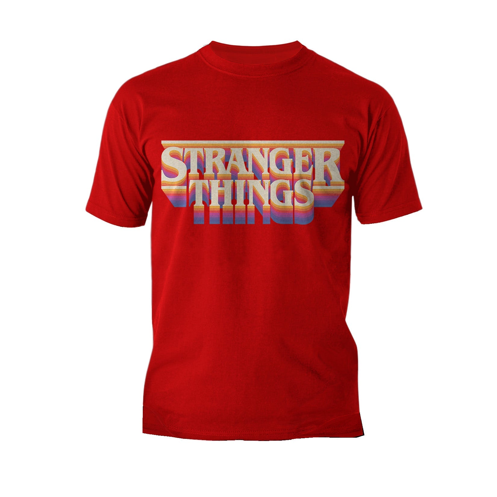 Stranger Things Logo Retro Trip Men's T-shirt