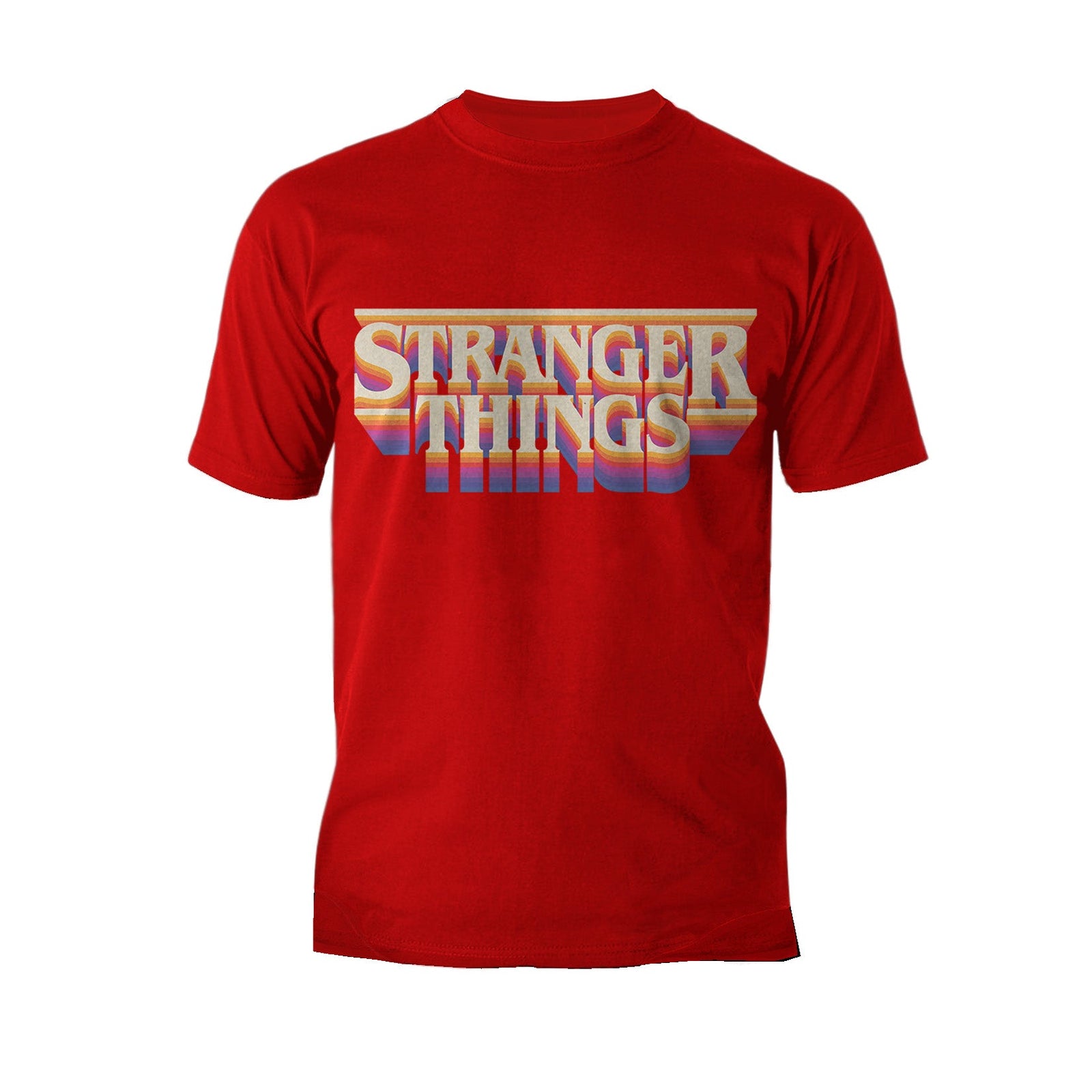 Stranger Things Logo Retro Trip Men's T-shirt