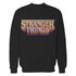 Stranger Things Logo Retro Trip Sweatshirt