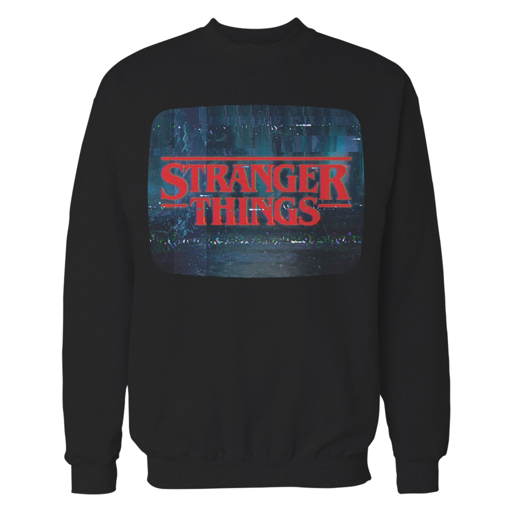 Stranger Things Logo TV Screen Sweatshirt