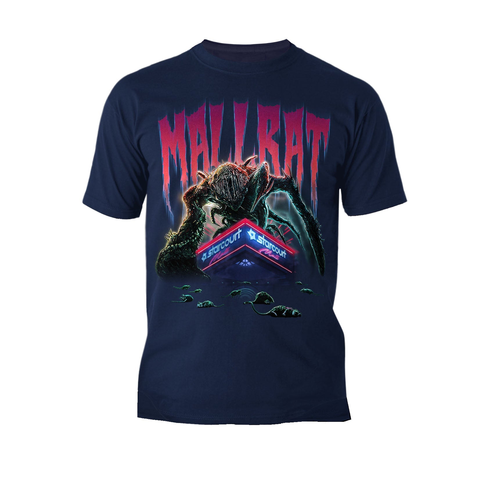 Stranger Things Mind Flayer Mallrat Men's T-Shirt
