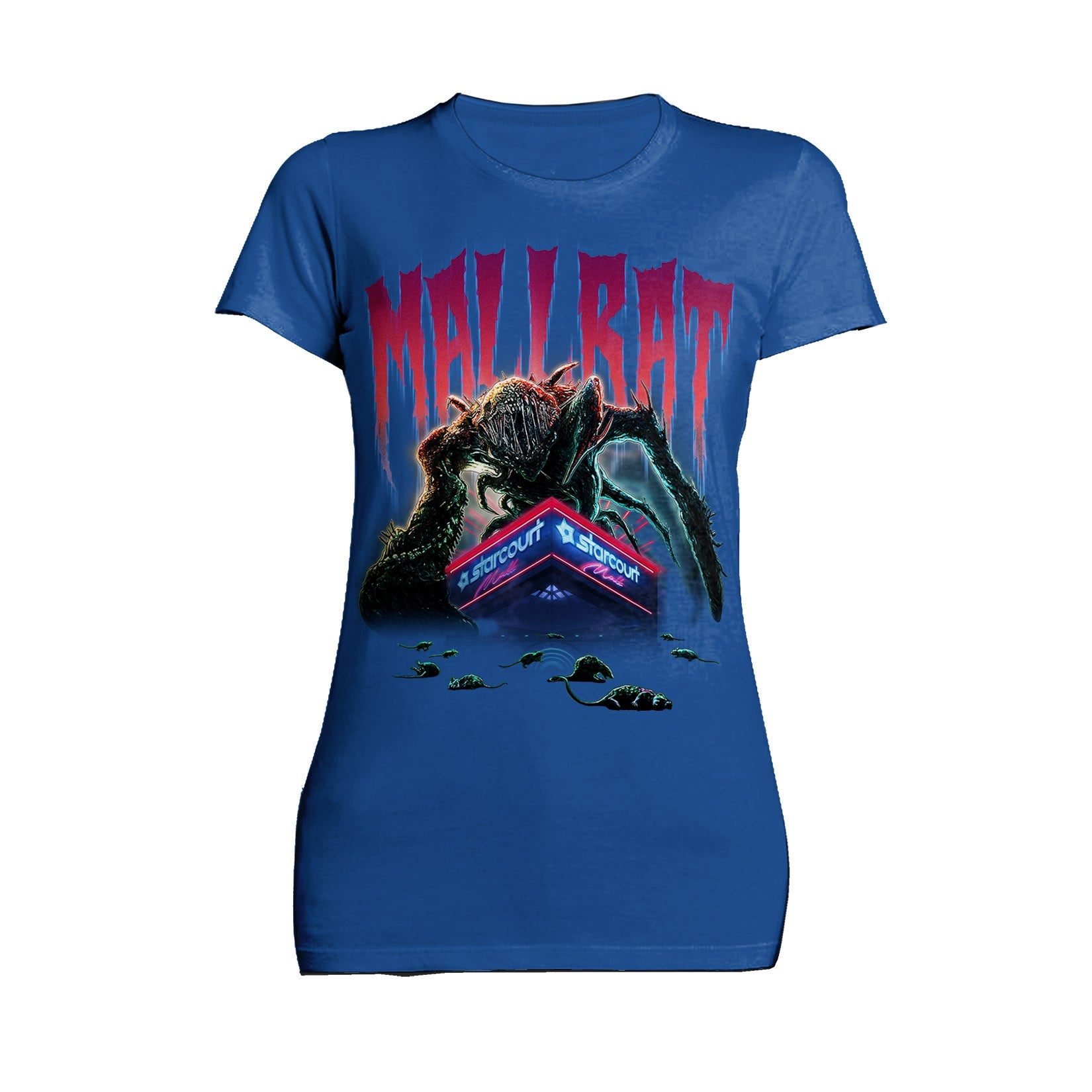 Stranger Things Mind Flayer Mallrat Women's T-Shirt ()