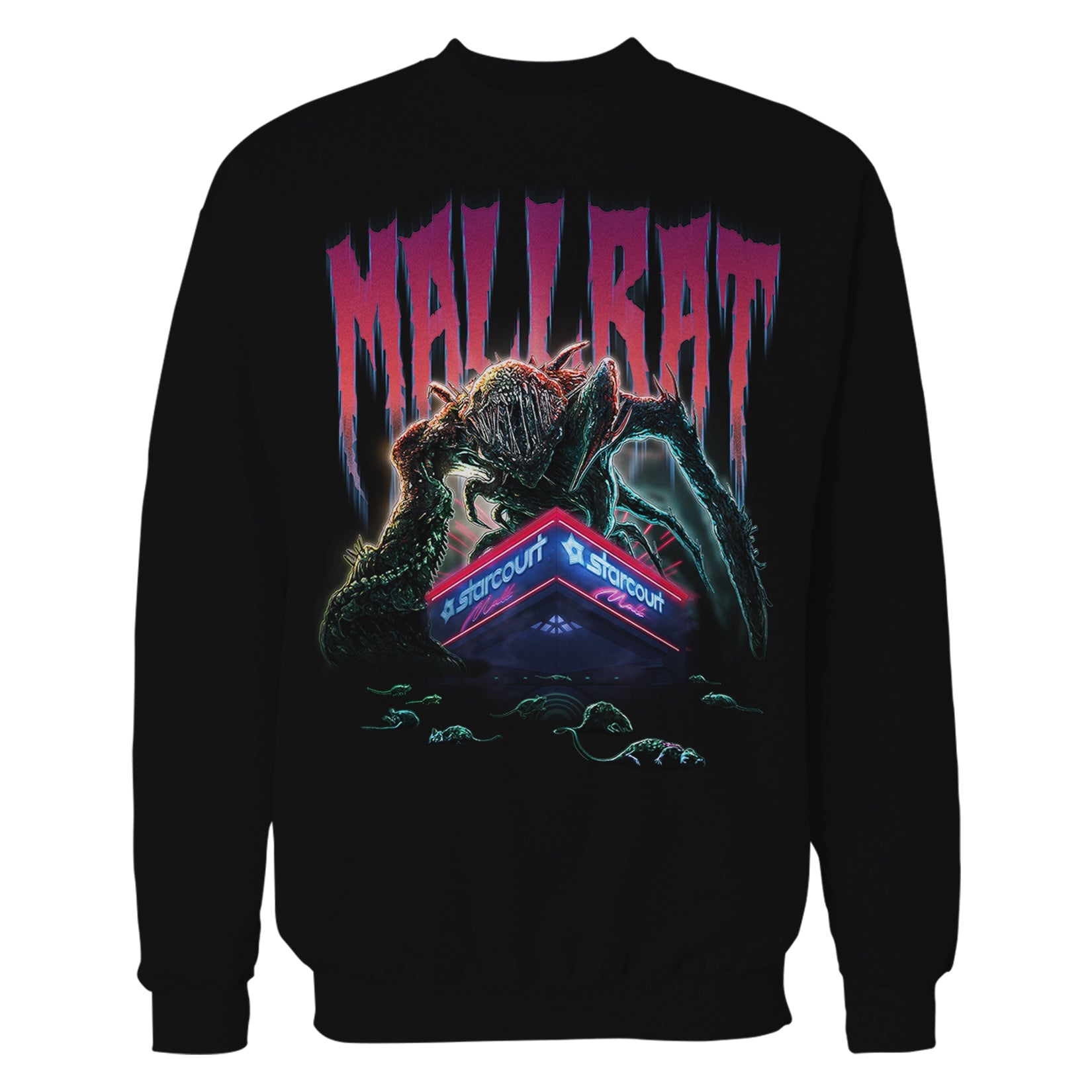 Stranger Things Mind Flayer Mallrat Sweatshirt