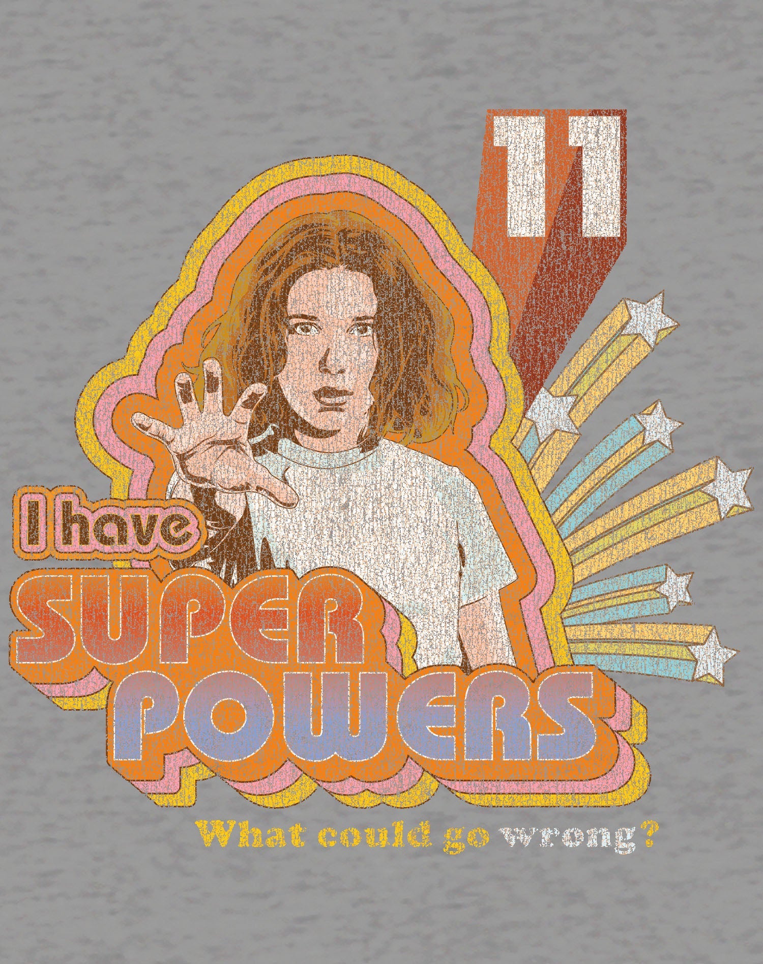 Stranger Things Super Powers Official Sweatshirt