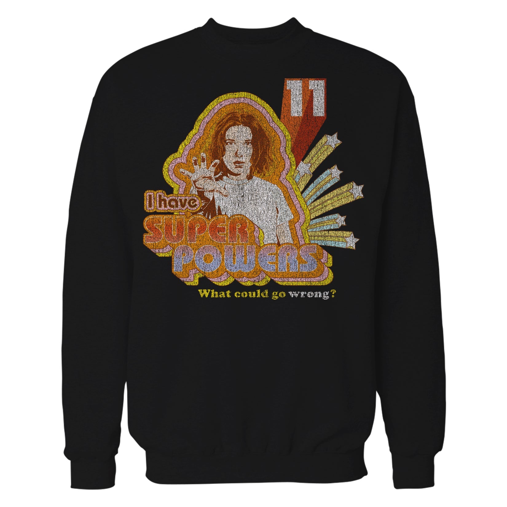 Stranger Things Super Powers Official Sweatshirt