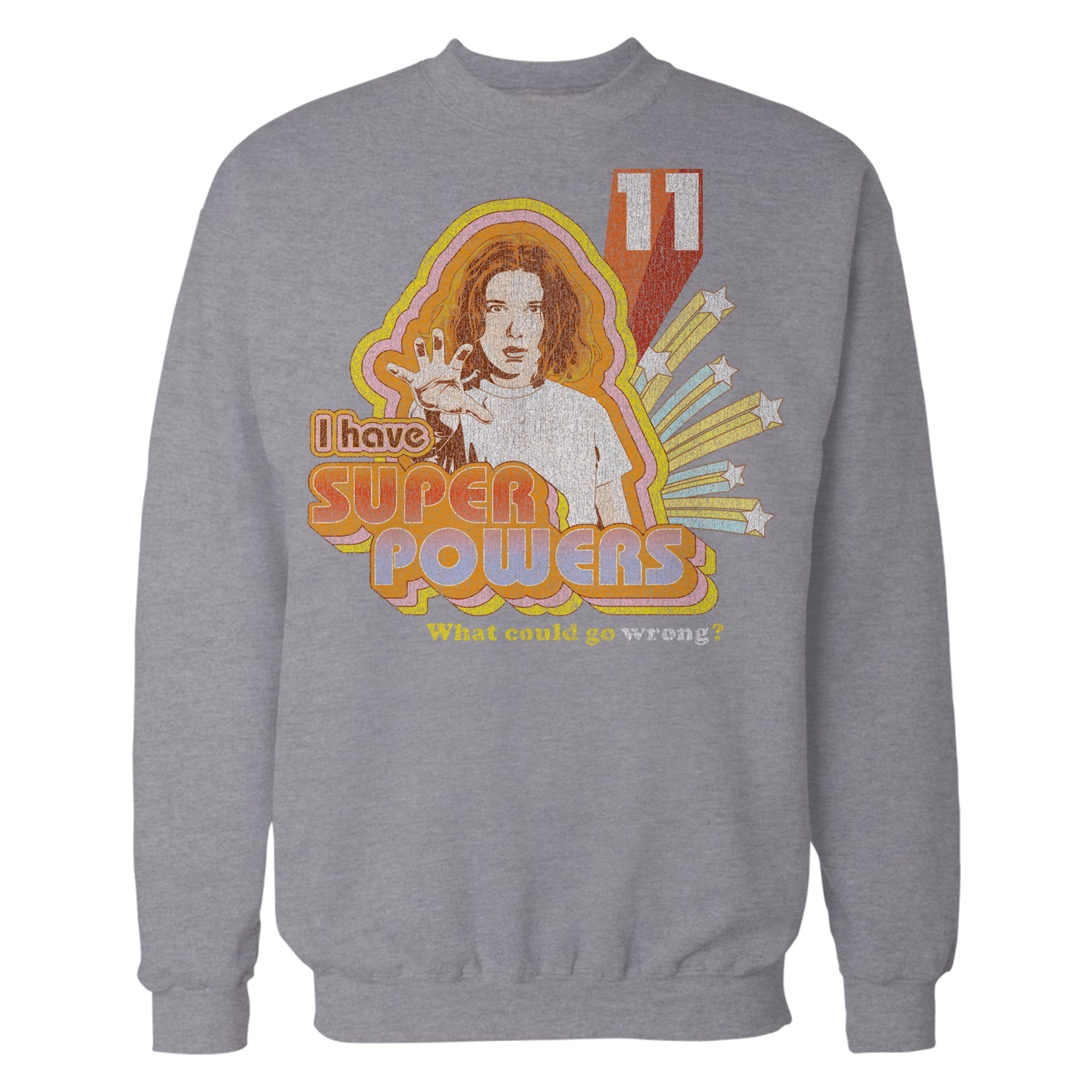 Stranger Things Super Powers Official Sweatshirt