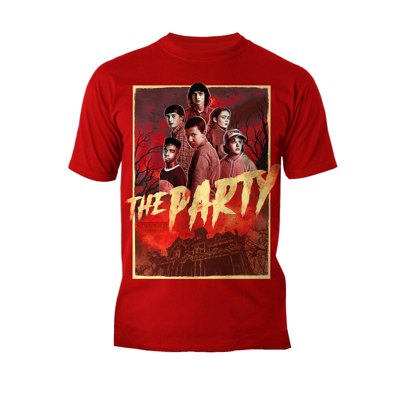 Stranger Things The Party House Men's T-Shirt