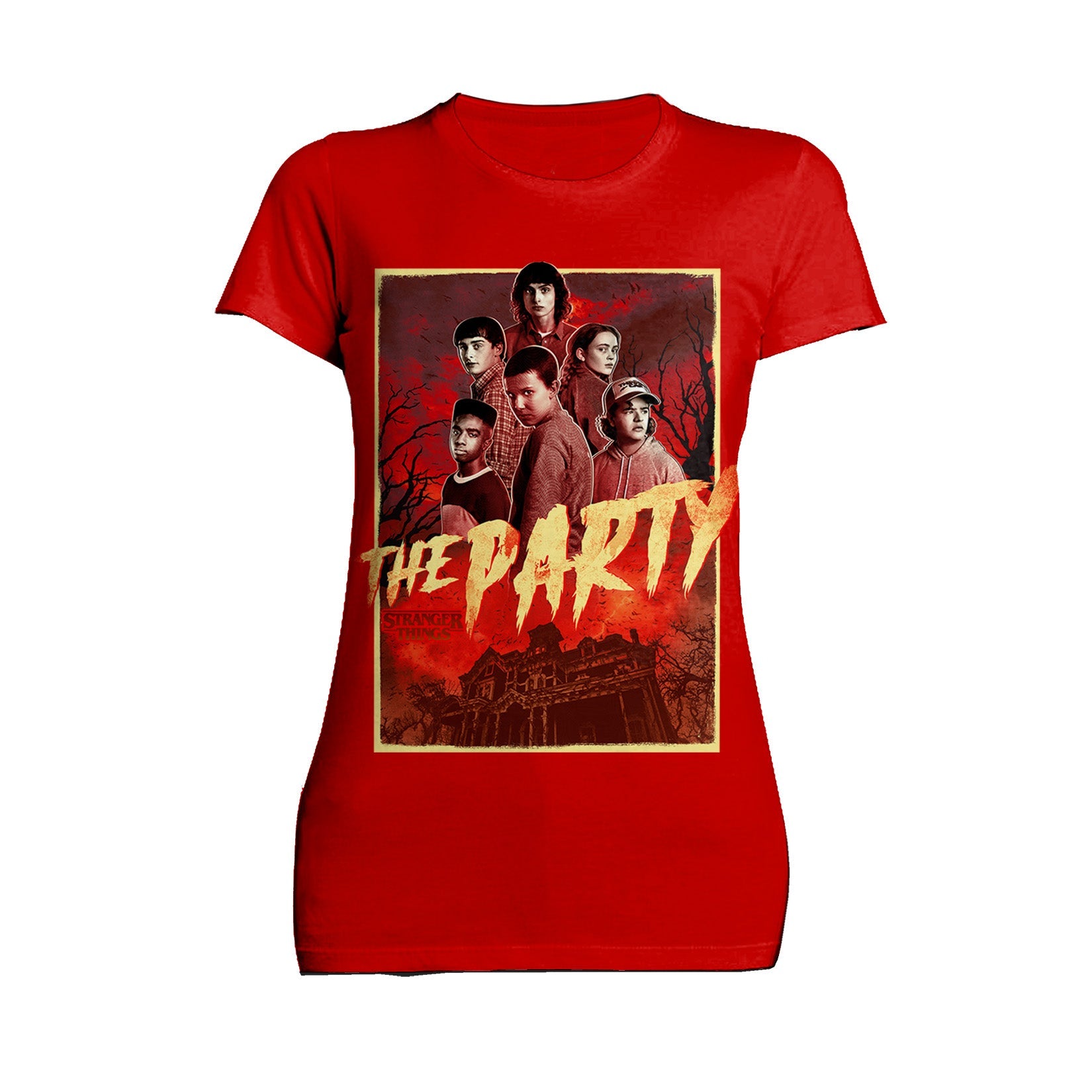 Stranger Things The Party House Women's T-Shirt