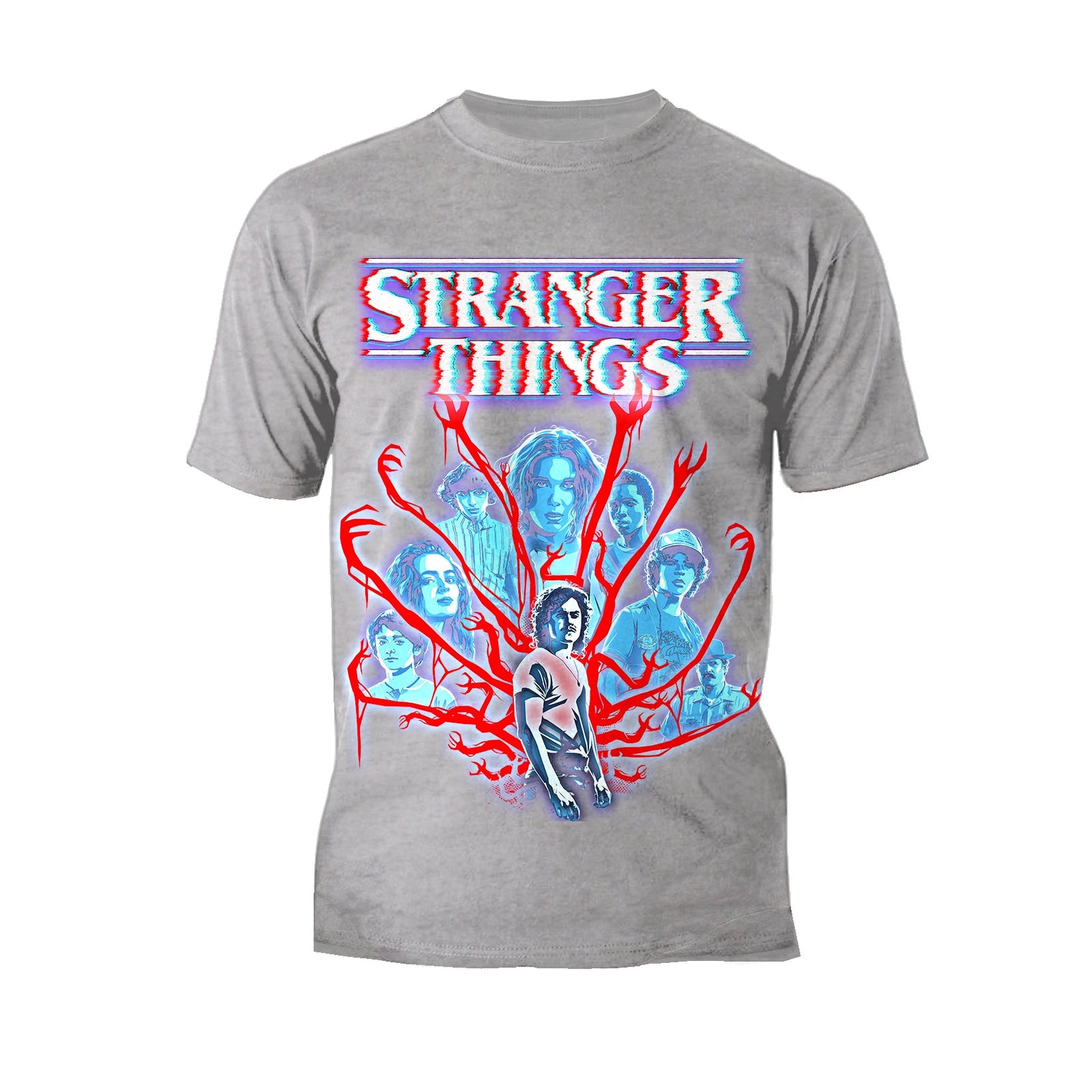 Stranger Things Vines Poster Hive Glitch Men's T-Shirt