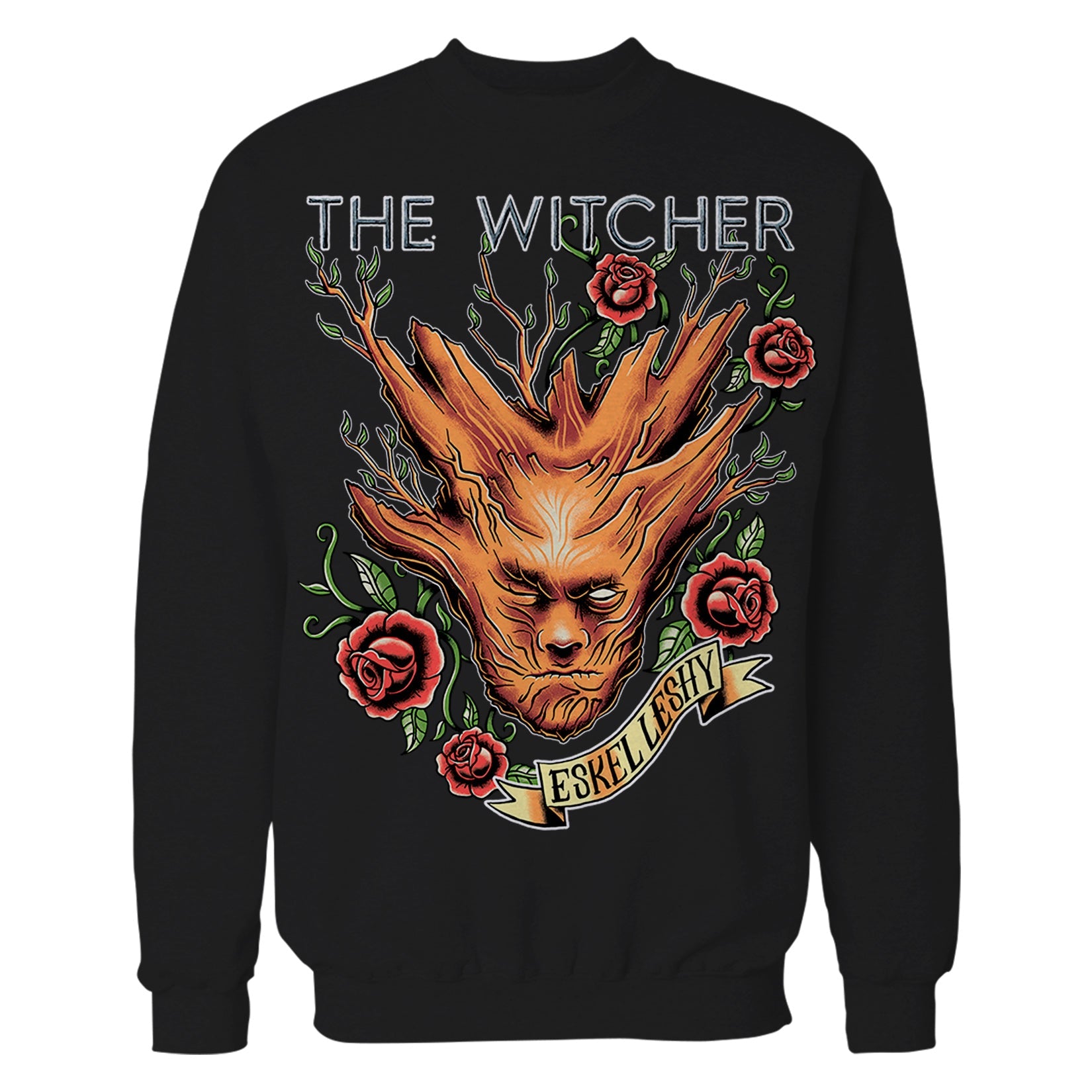 The Witcher Book of Beasts Eskel Leshy Official Sweatshirt