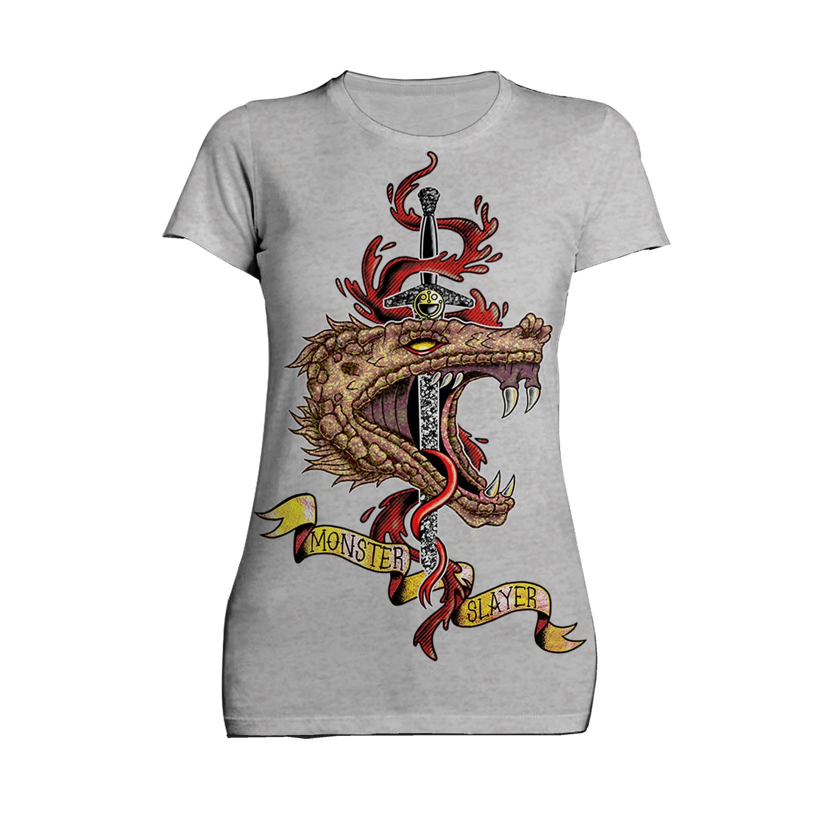 The Witcher Book of Beasts Monster Slayer Official Women's T-Shirt