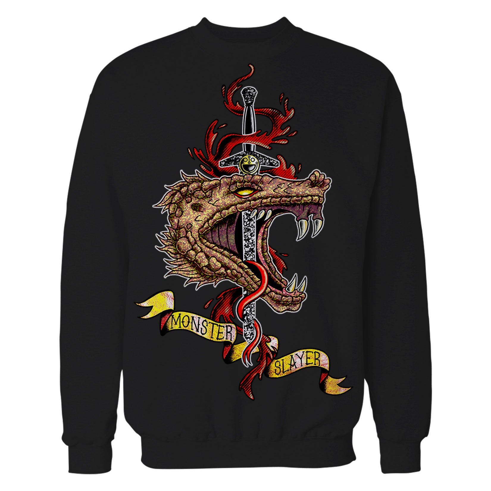 The Witcher Book of Beasts Monster Slayer Official Sweatshirt