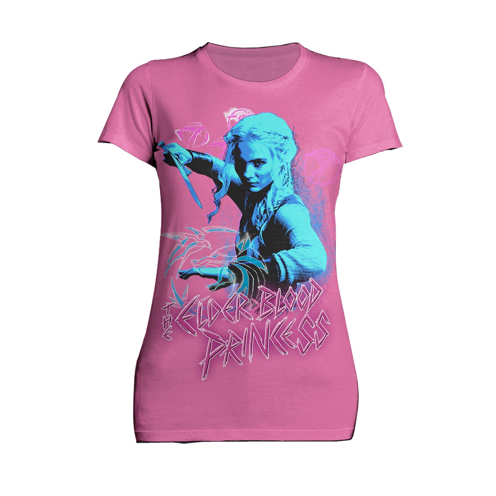 The Witcher Ciri Elder Blood Princess Official Women's T-Shirt