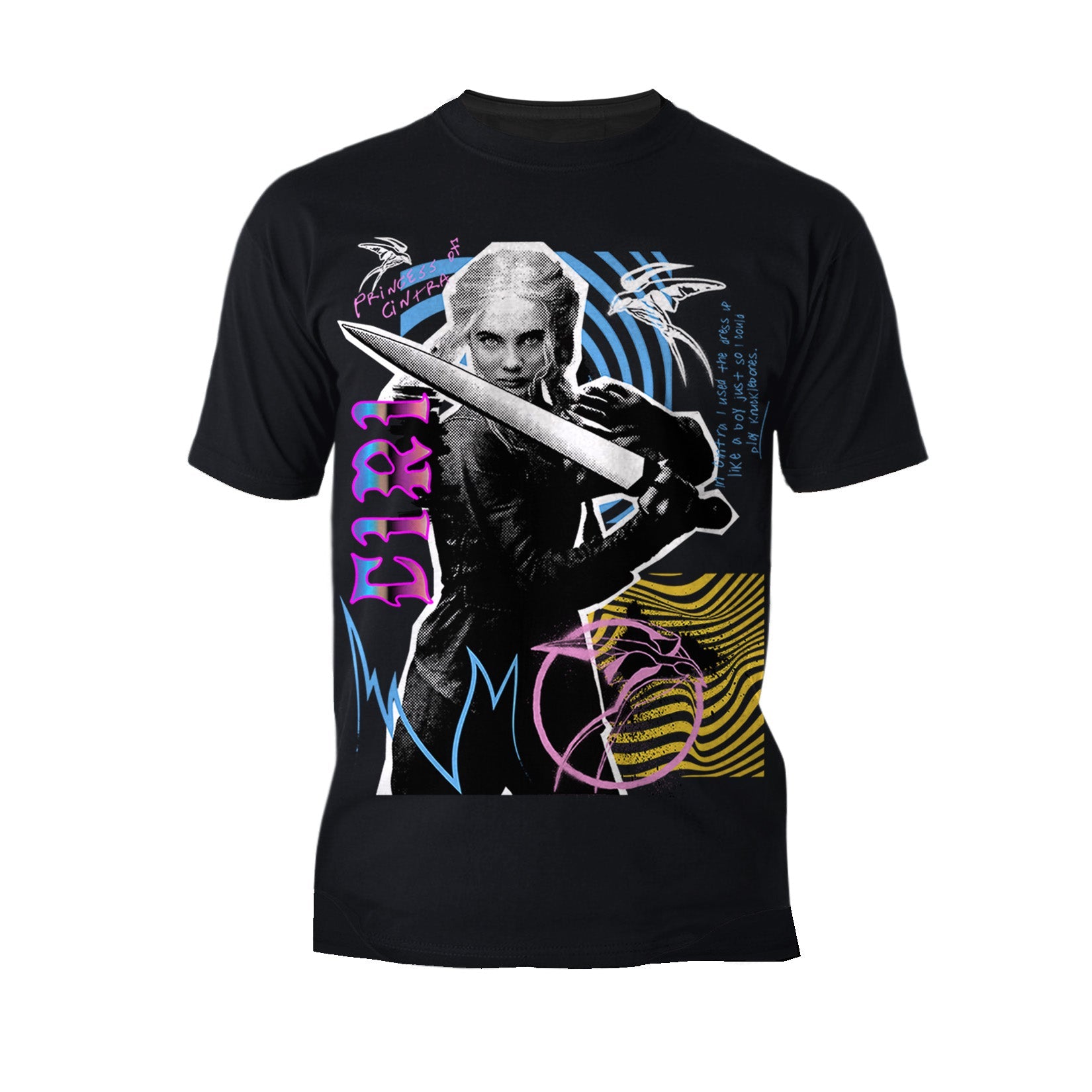 The Witcher Ciri Princess Cintra Official Men's T-Shirt