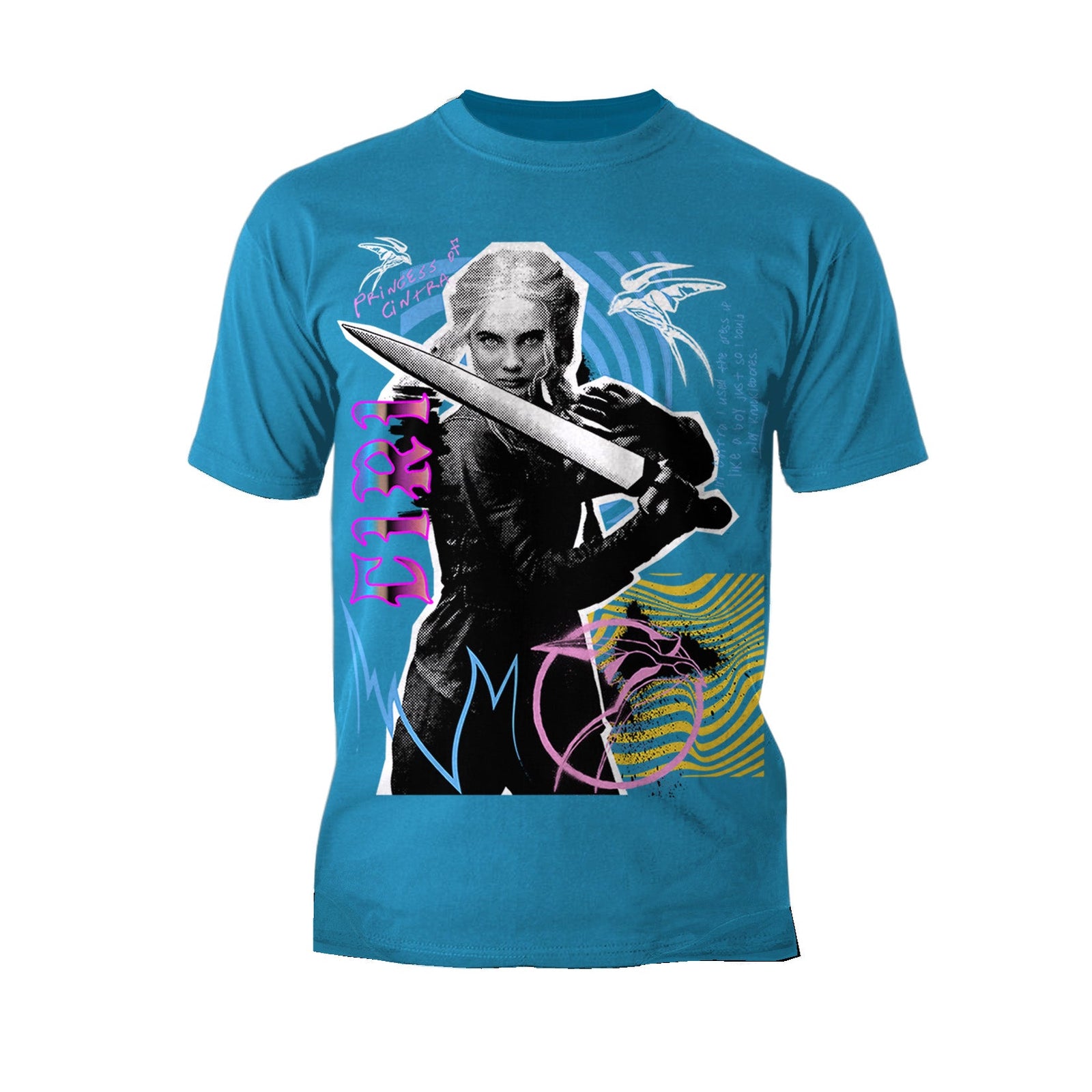 The Witcher Ciri Princess Cintra Official Men's T-Shirt