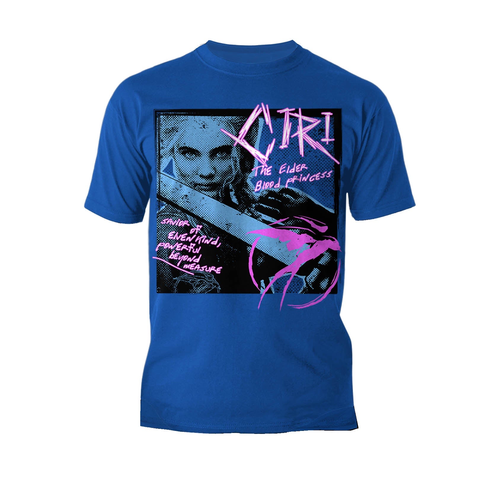 The Witcher Ciri Splash Princess Punk Official Men's T-Shirt