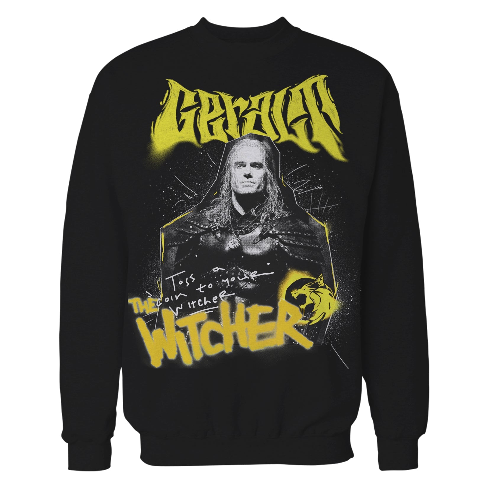 The Witcher Geralt Coin Toss Official Sweatshirt