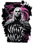 The Witcher Geralt Splash White Wolf Official Men's T-Shirt