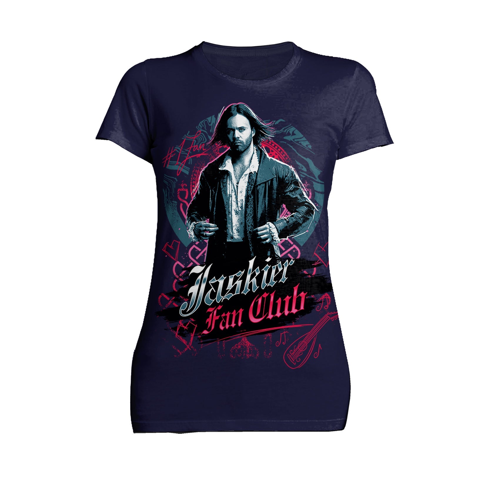 The Witcher Jaskier Splash Fan Club Official Women's T-Shirt