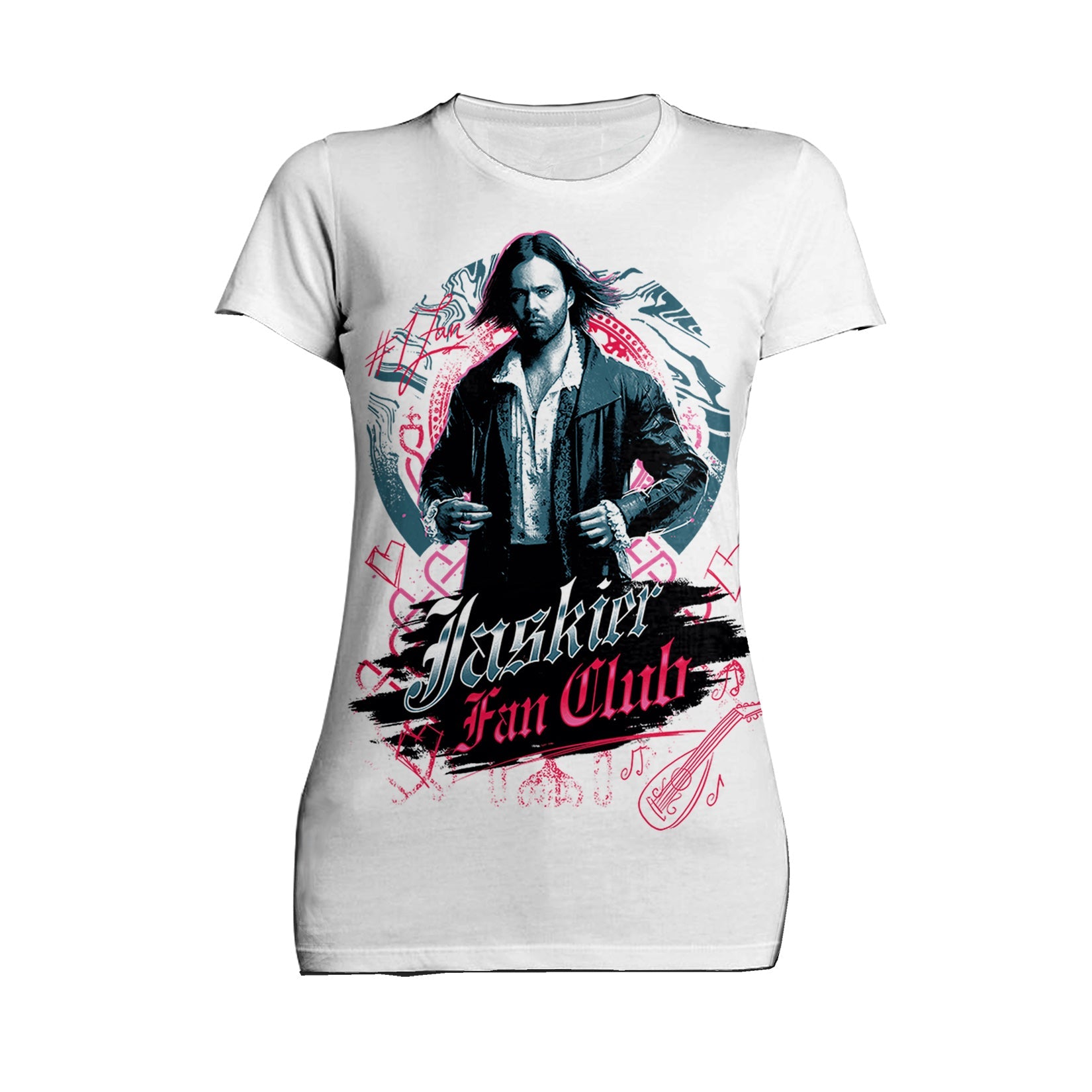 The Witcher Jaskier Splash Fan Club Official Women's T-Shirt