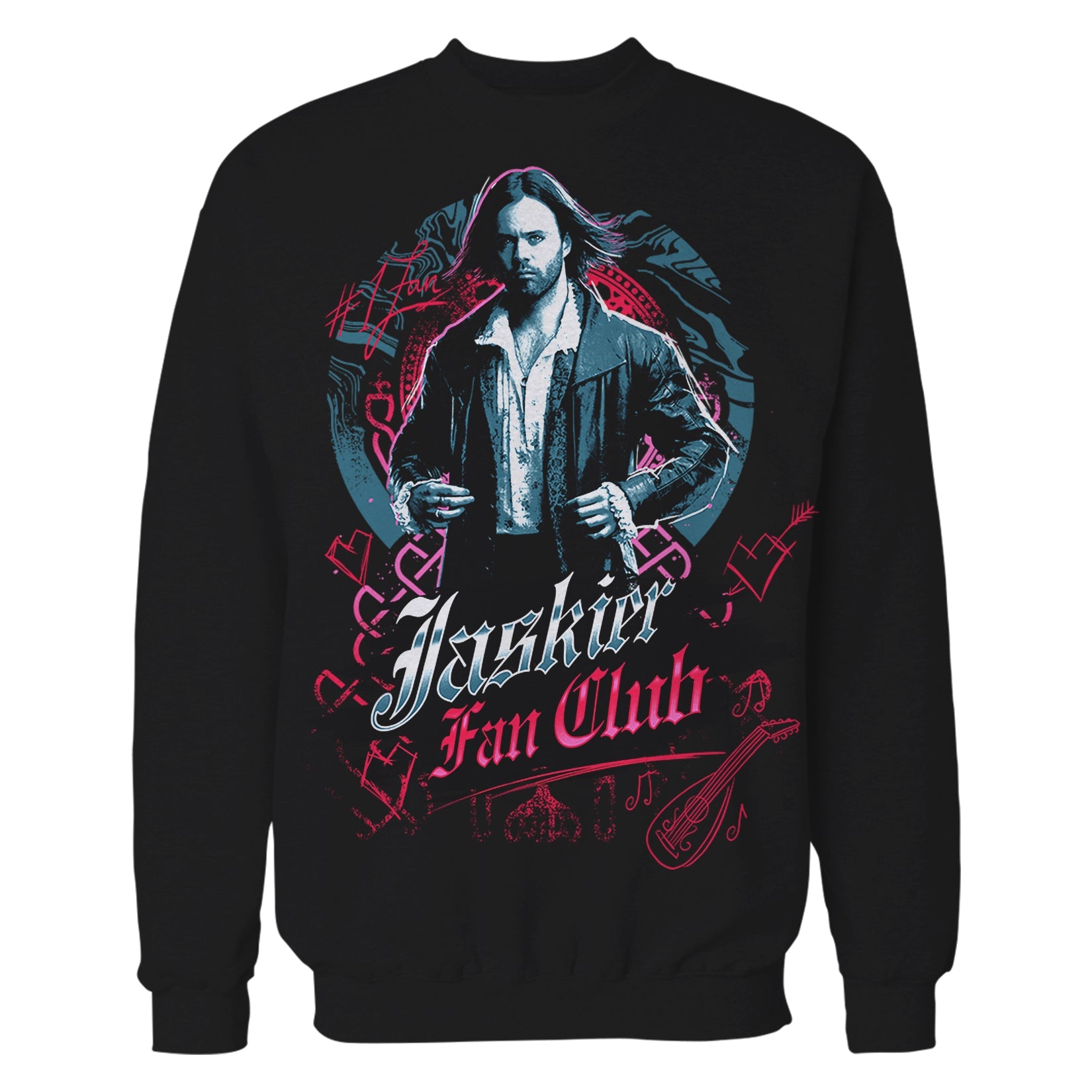 The Witcher Jaskier Splash Fan Club Official Sweatshirt