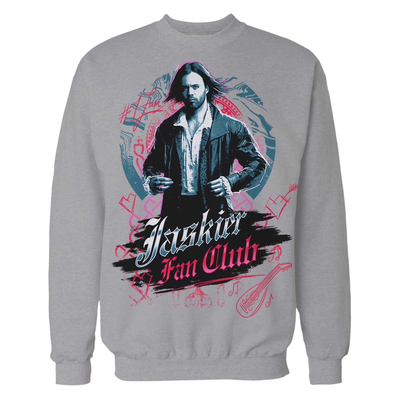 The Witcher Jaskier Splash Fan Club Official Sweatshirt