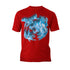 The Witcher Logo Blue Fire Ice Official Men's T-Shirt