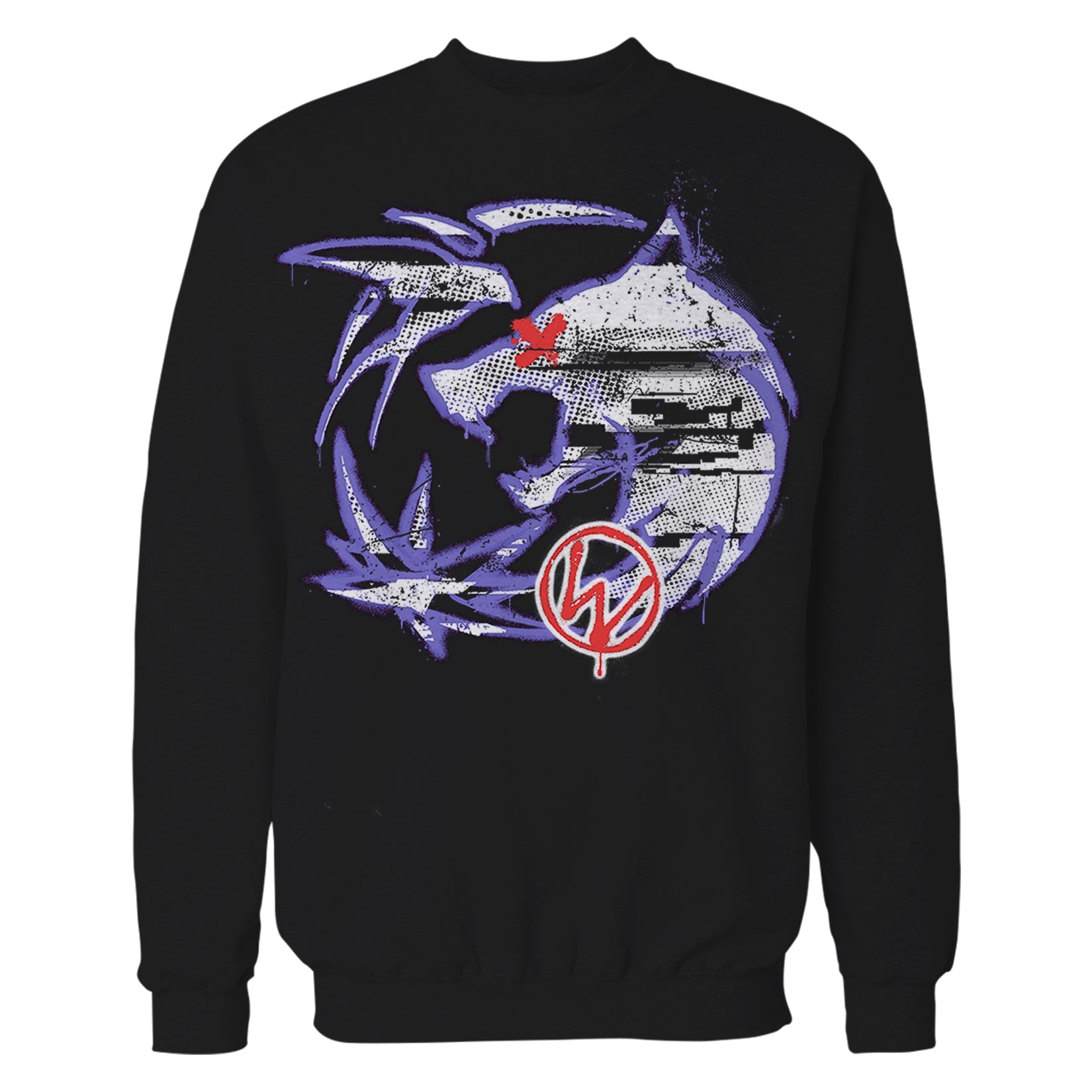 The Witcher Logo Graffiti Tribute Official Sweatshirt