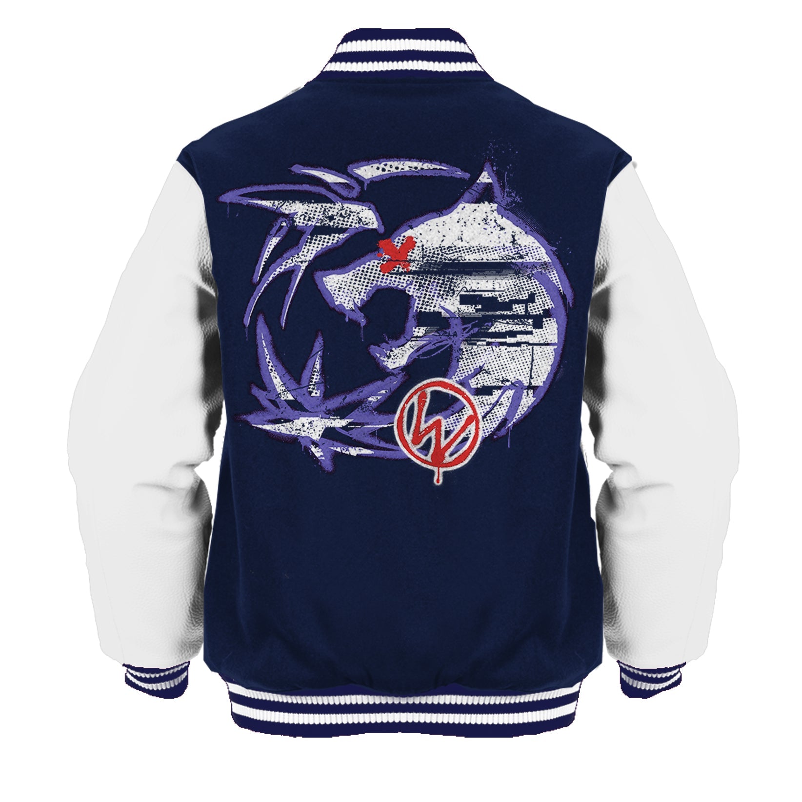 The Witcher Logo Graffiti Tribute Official Varsity Jacket