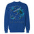 The Witcher Logo Metallic Flowers Official Sweatshirt