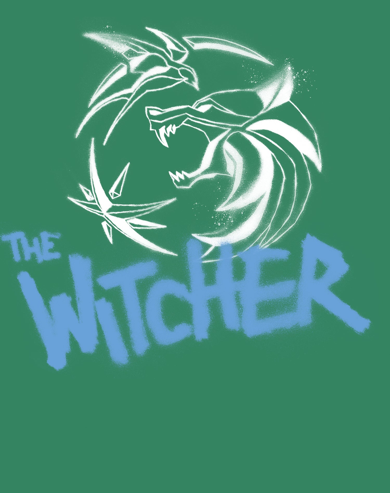 The Witcher Logo Stencil Slayer Official Women's T-Shirt