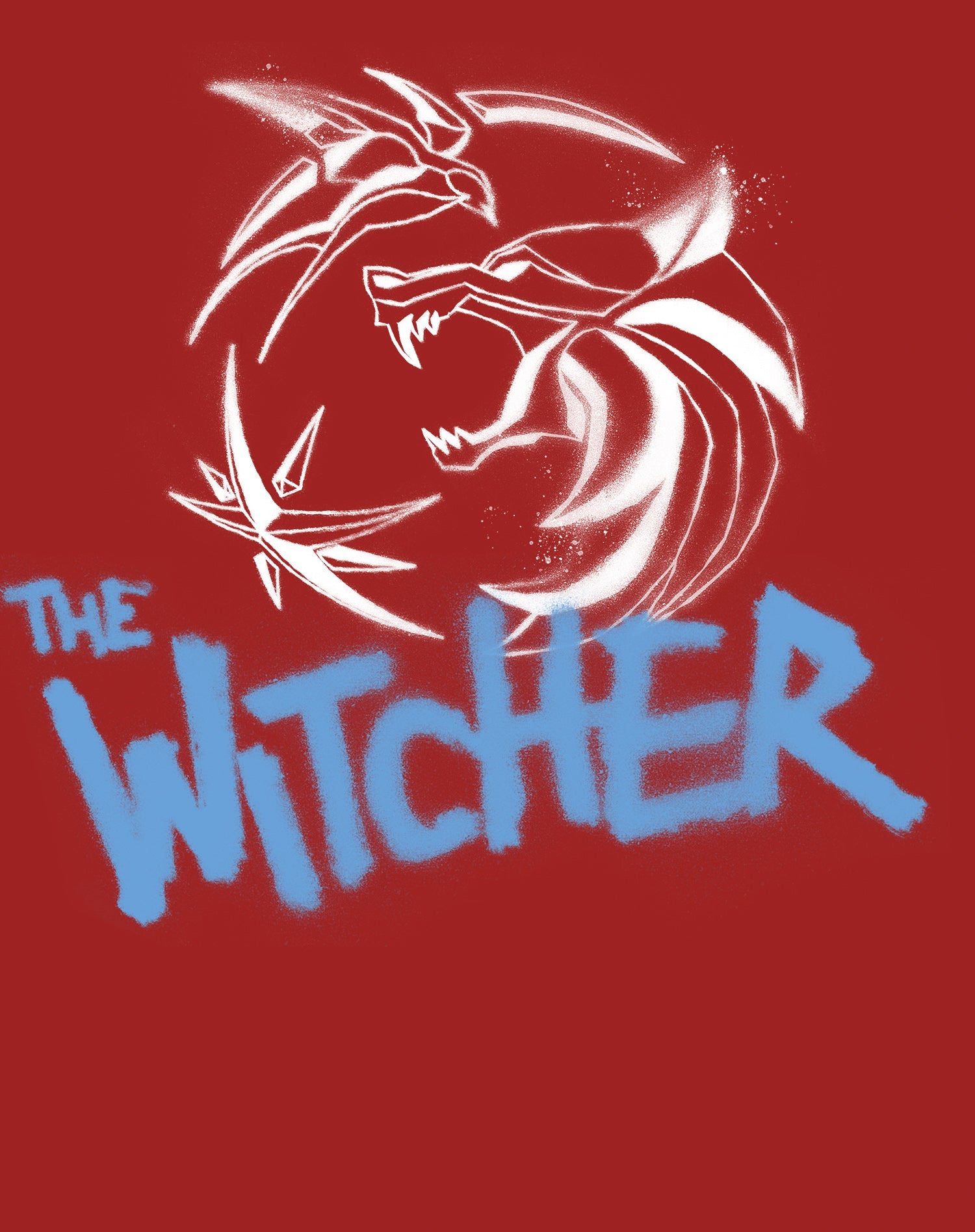 The Witcher Logo Stencil Slayer Official Women's T-Shirt