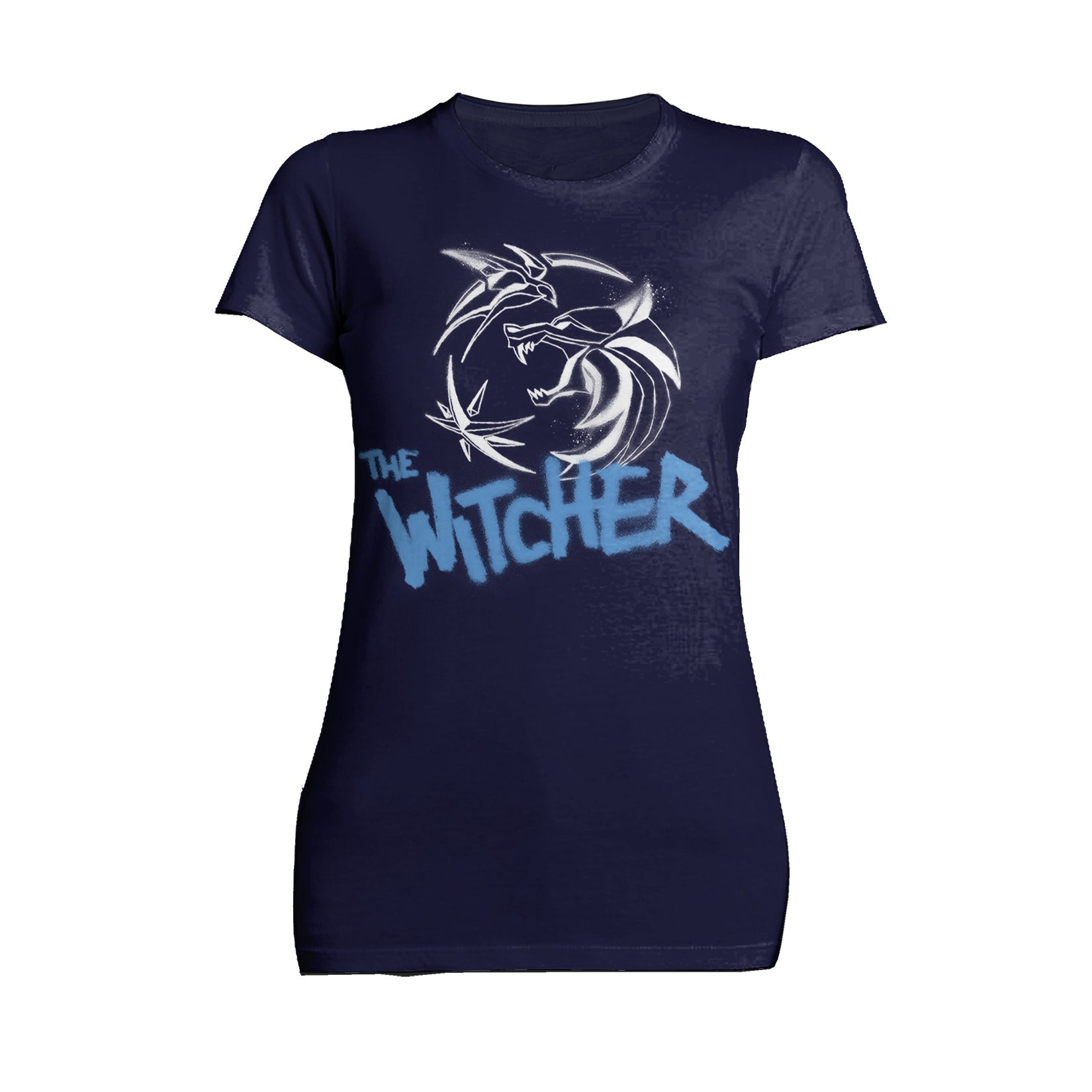 The Witcher Logo Stencil Slayer Official Women's T-Shirt