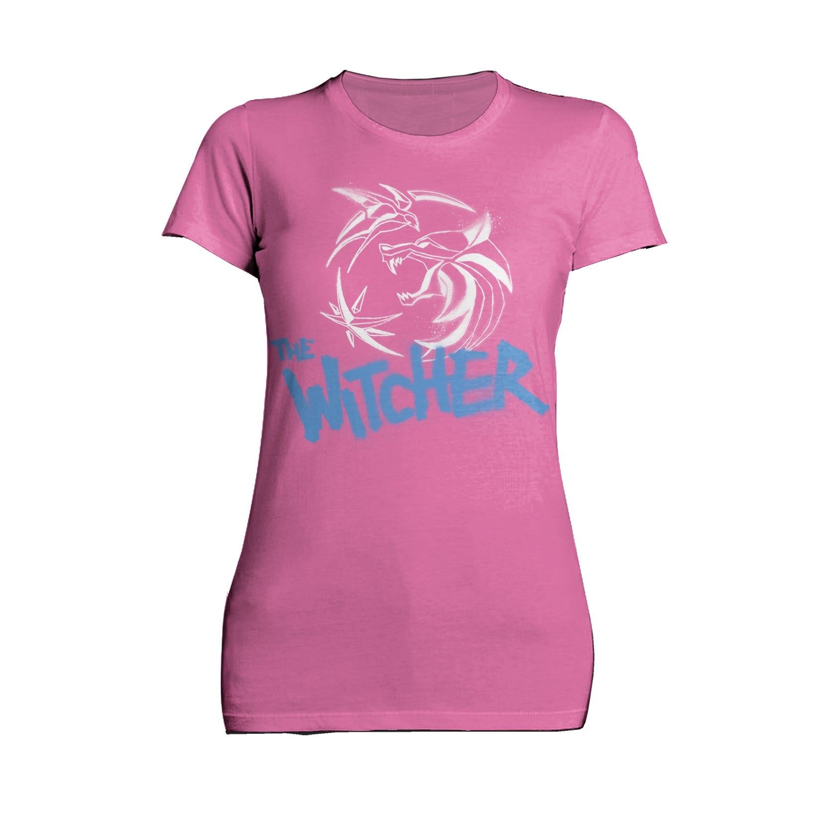 The Witcher Logo Stencil Slayer Official Women's T-Shirt