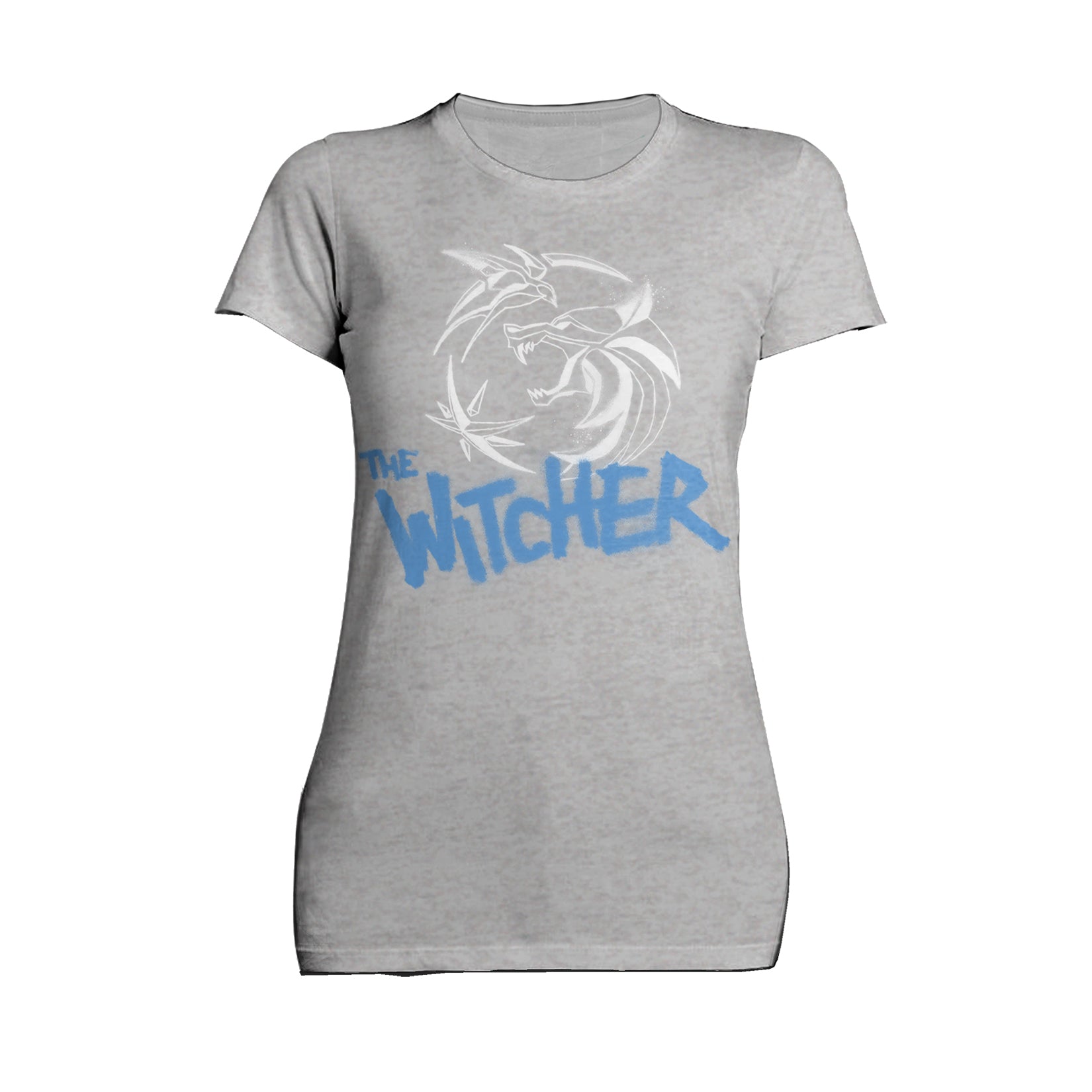 The Witcher Logo Stencil Slayer Official Women's T-Shirt