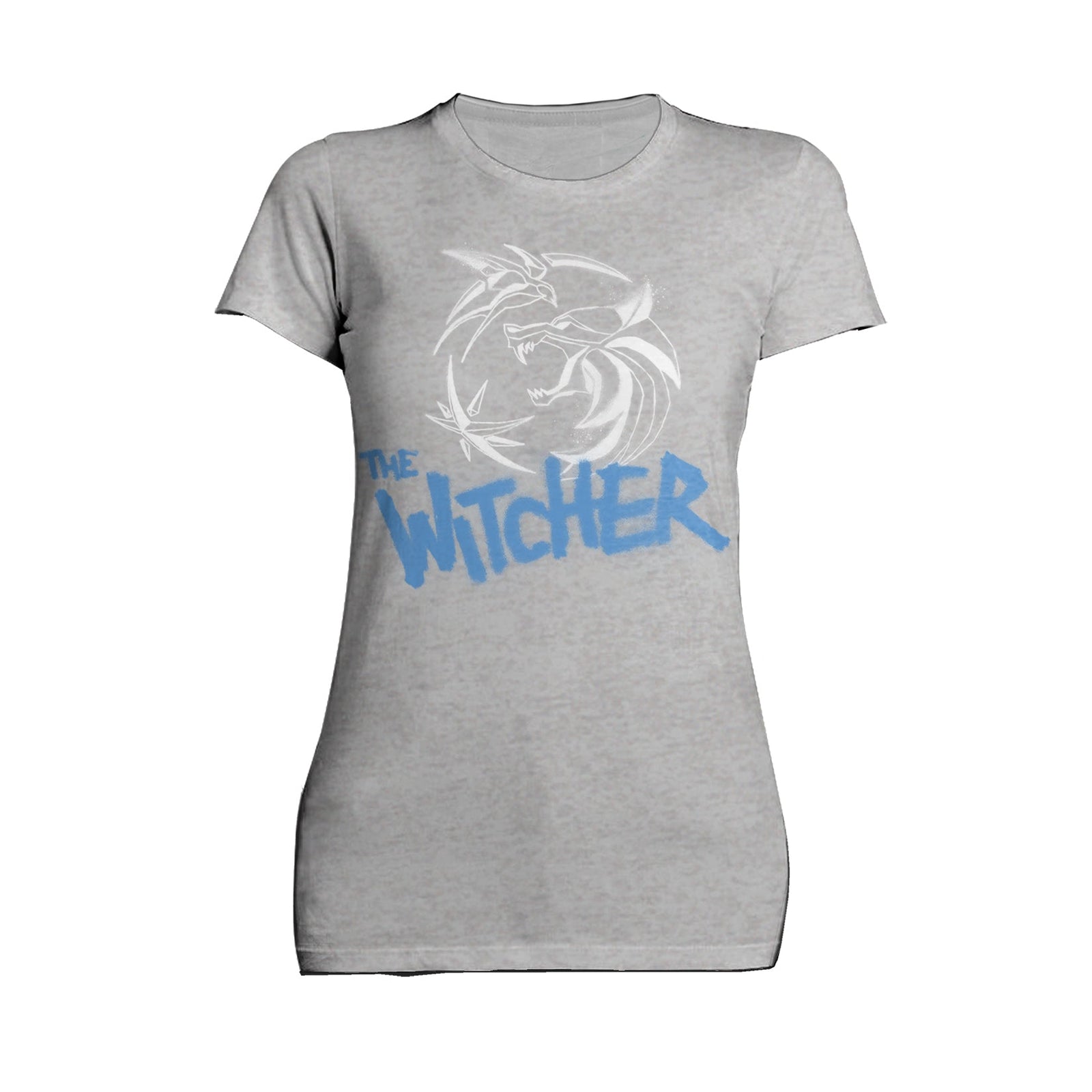 The Witcher Logo Stencil Slayer Official Women's T-Shirt