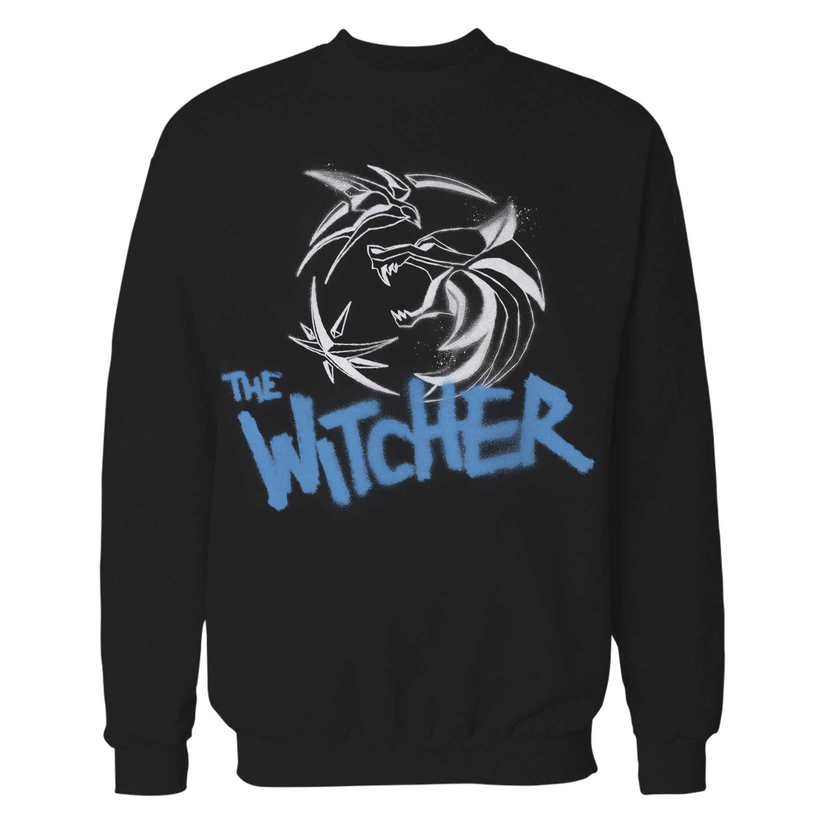 The Witcher Logo Stencil Slayer Official Sweatshirt