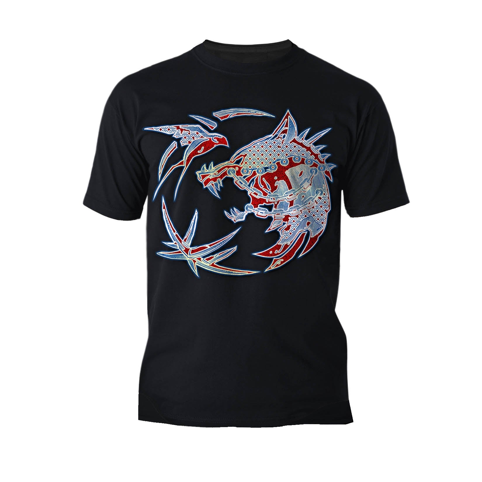 The Witcher Logo Tattoo Armour Official Men's T-Shirt