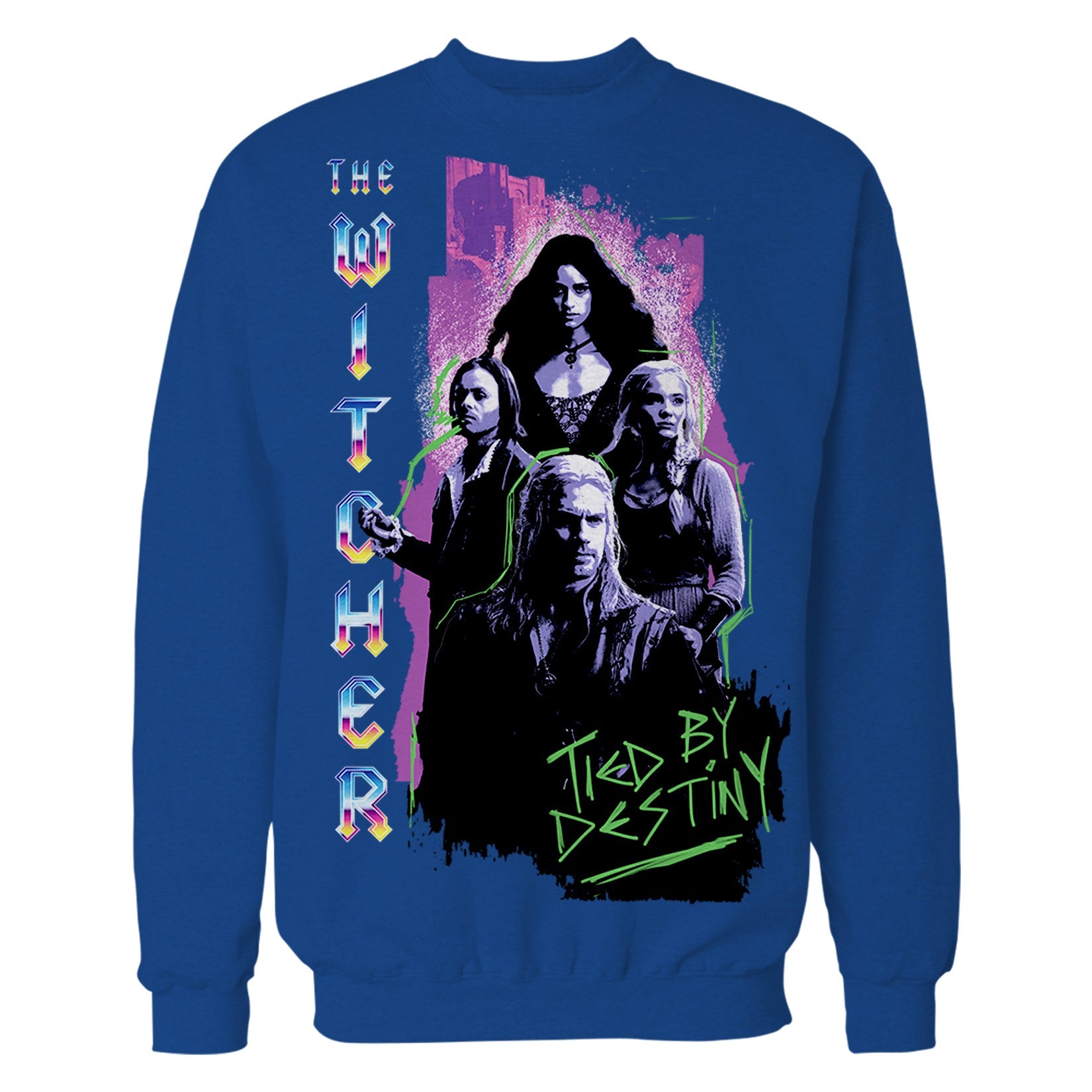 The Witcher Splash Tied Destiny Official Sweatshirt