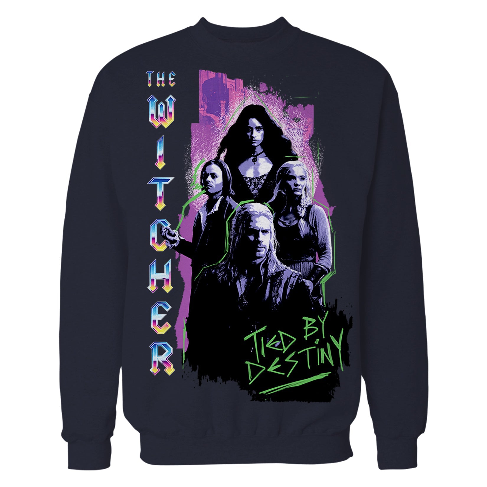 The Witcher Splash Tied Destiny Official Sweatshirt