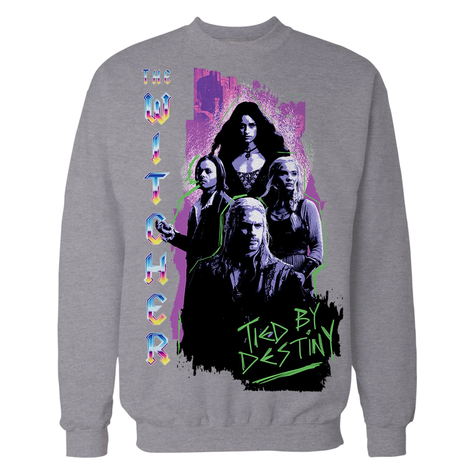 The Witcher Splash Tied Destiny Official Sweatshirt