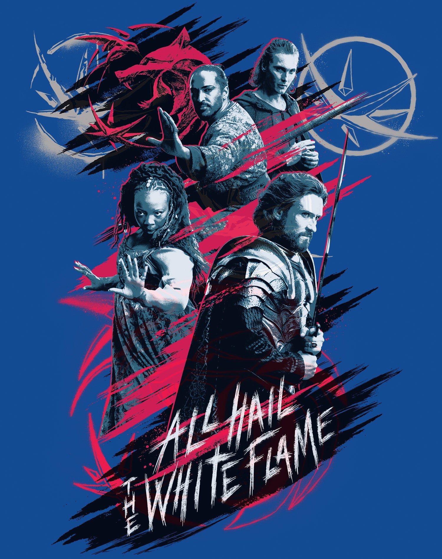 The Witcher Splash White Flame Official Sweatshirt