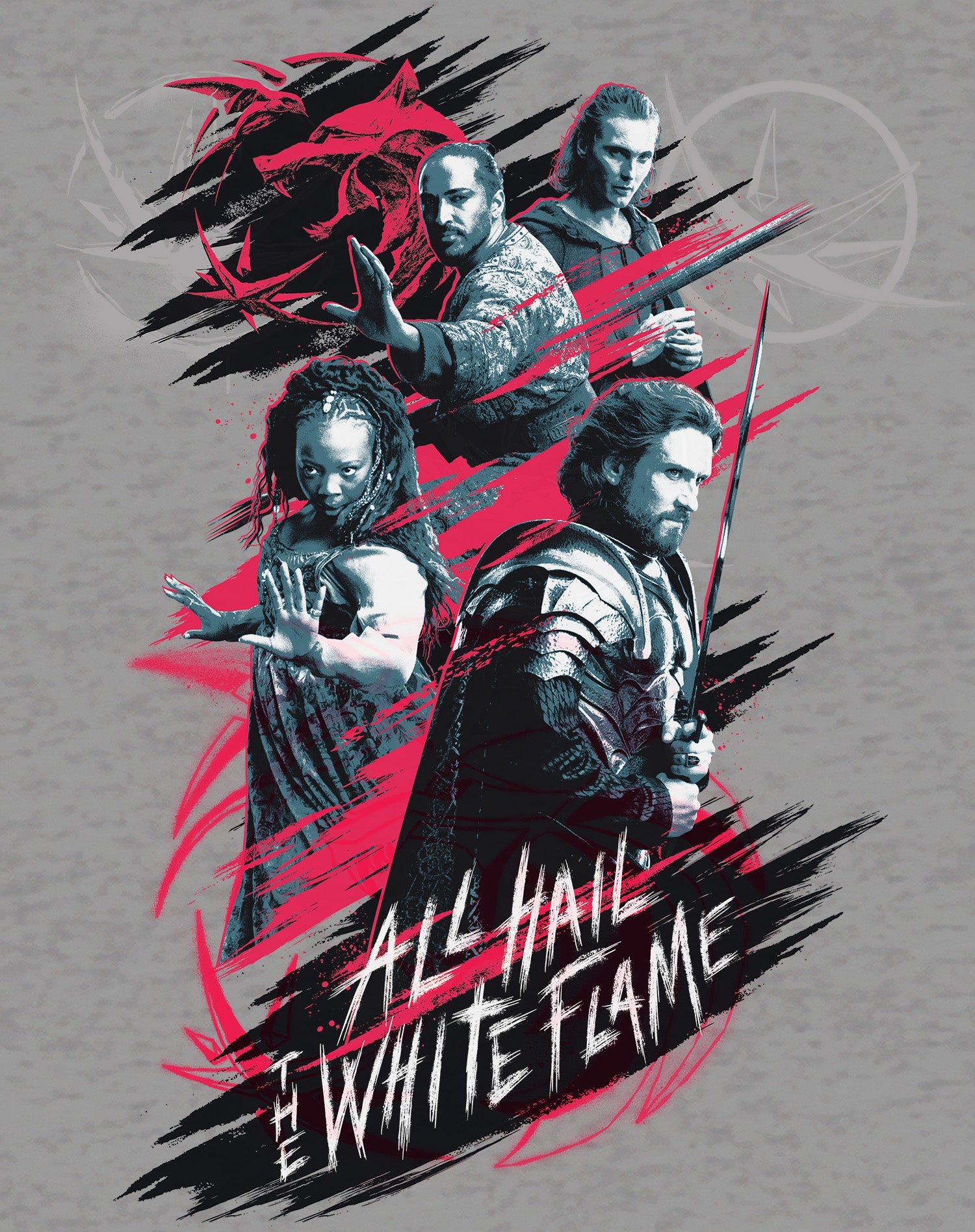 The Witcher Splash White Flame Official Sweatshirt