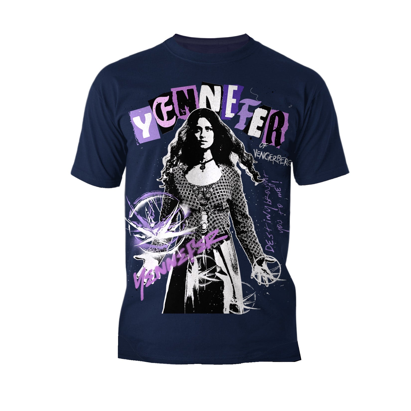 The Witcher Yennefer Punk Vengerberg Official Men's T-Shirt