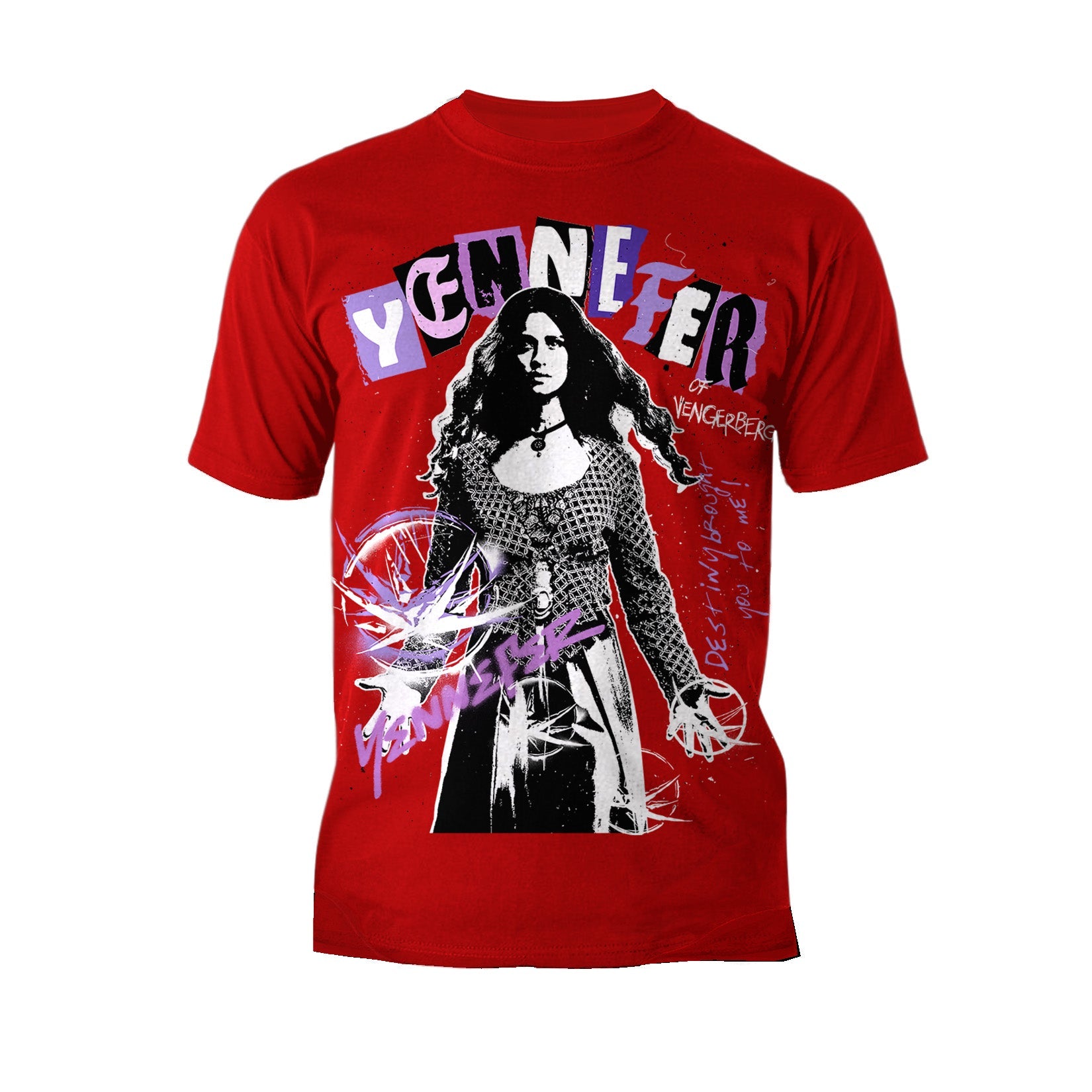 The Witcher Yennefer Punk Vengerberg Official Men's T-Shirt