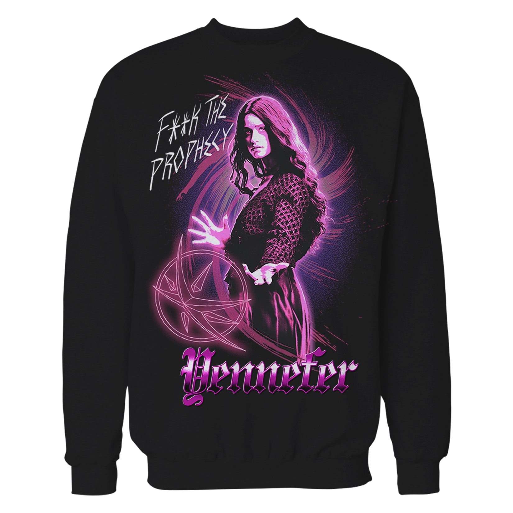 The Witcher Yennefer Splash Prophecy Official Sweatshirt